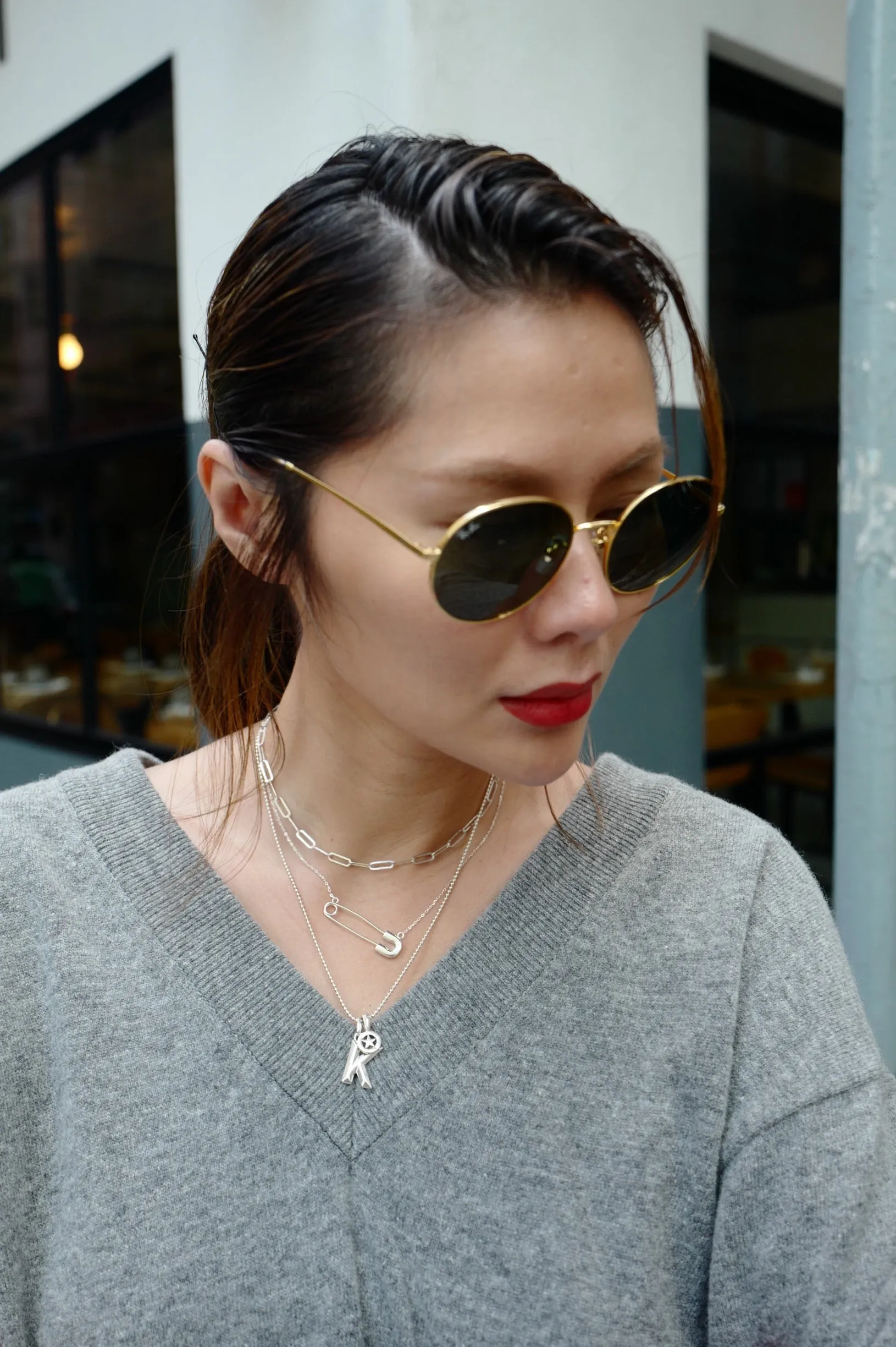 925 PIN NECKLACE *BEST BUY*