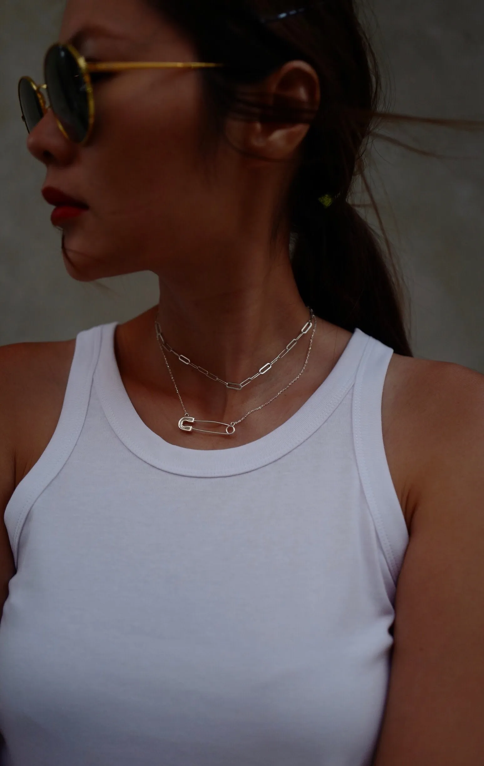 925 PIN NECKLACE *BEST BUY*