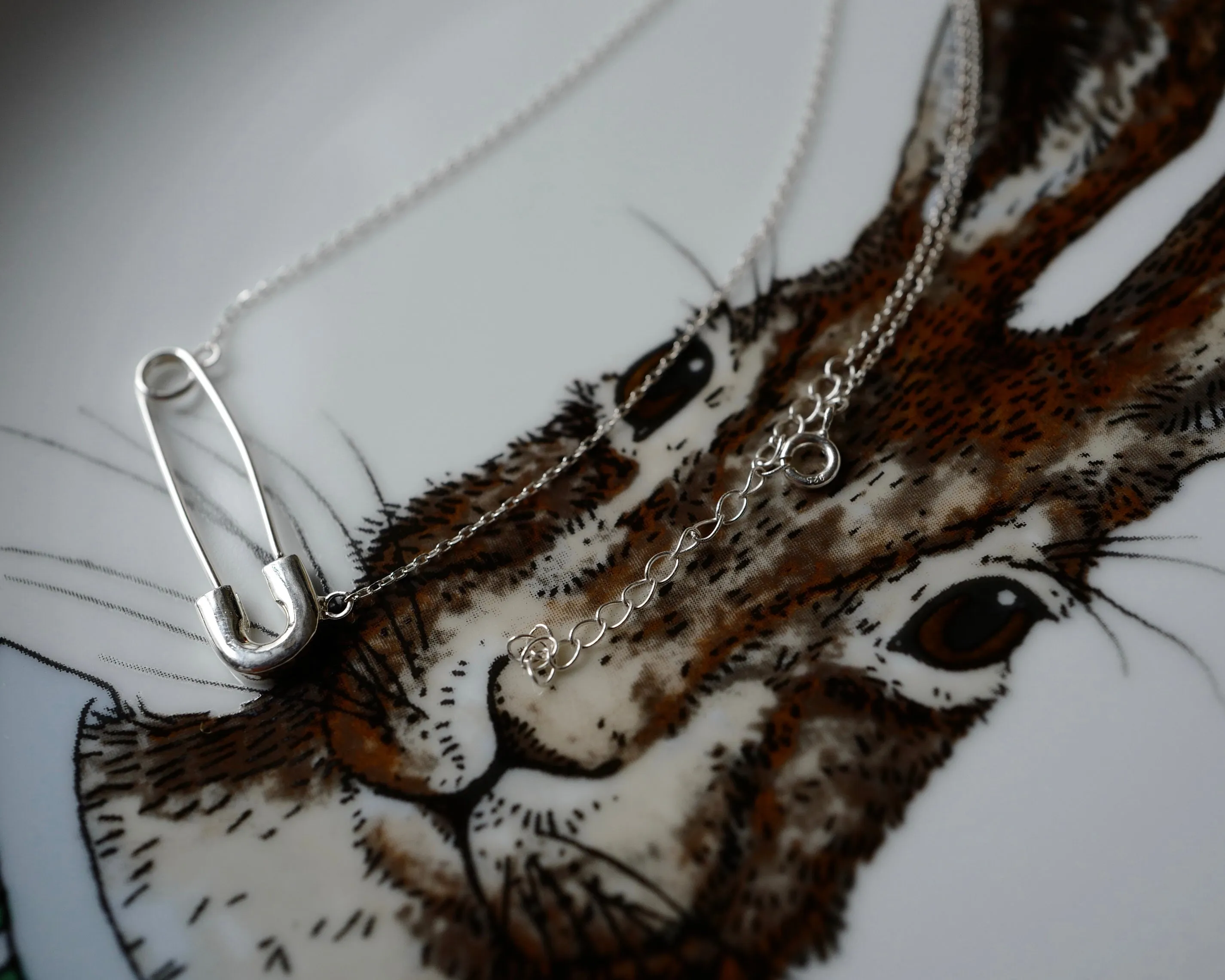 925 PIN NECKLACE *BEST BUY*