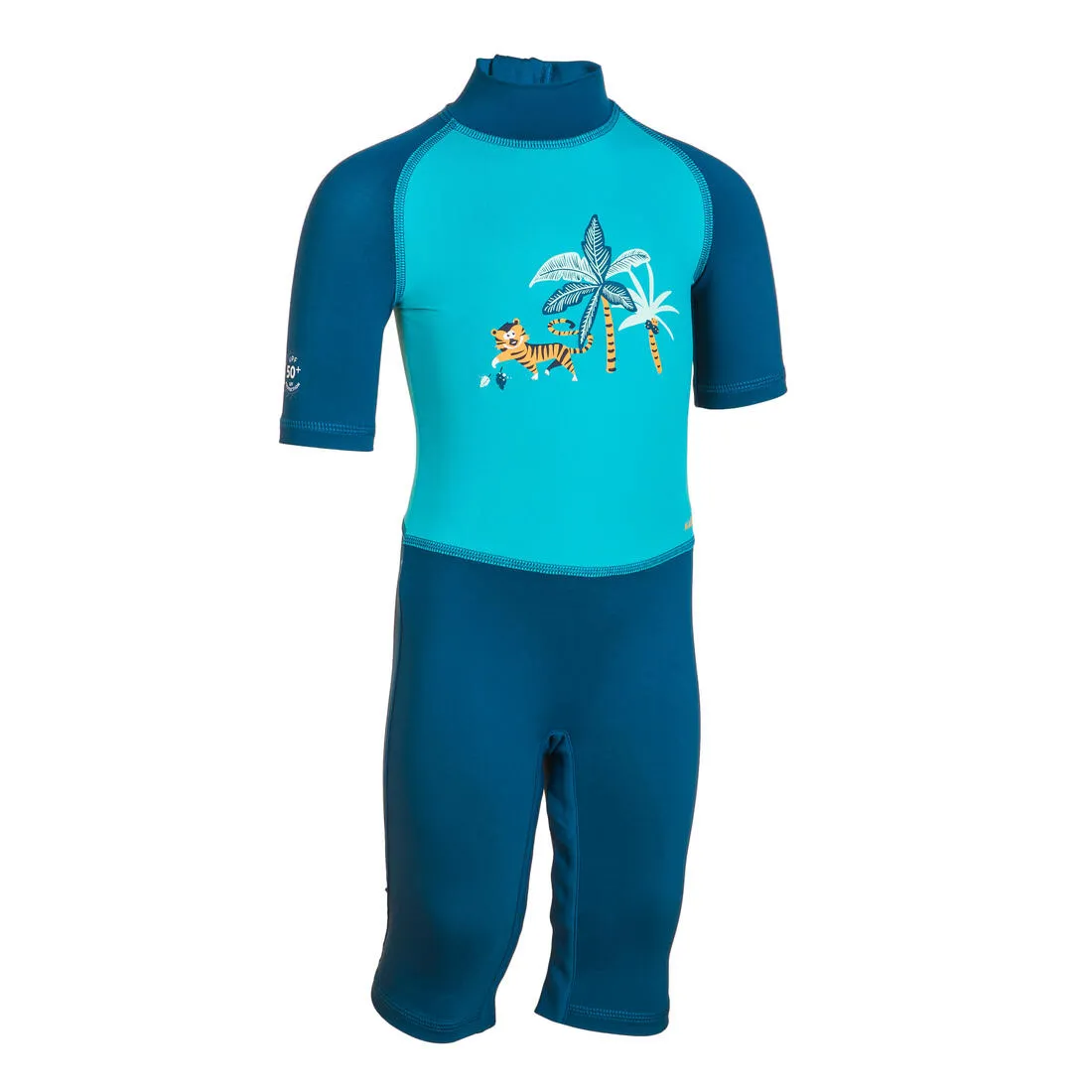 Baby / Kids' Swimming Short Sleeve UV-Protection Suit Print