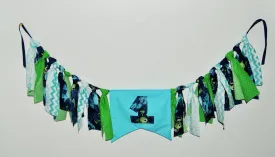 Baby's First Birthday/ High Chair Banner/ One Banner/ Birthday Banner/ Baby Banner/Monsters Inc High Chair Banner/ First Birthday Photo Prop