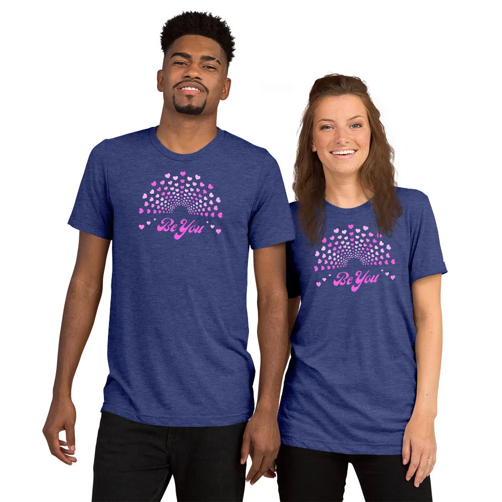 Be YOU - Short sleeve t-shirt, comfy t-shirt, soft t-shirt