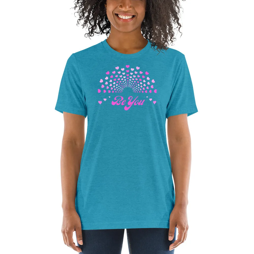 Be YOU - Short sleeve t-shirt, comfy t-shirt, soft t-shirt
