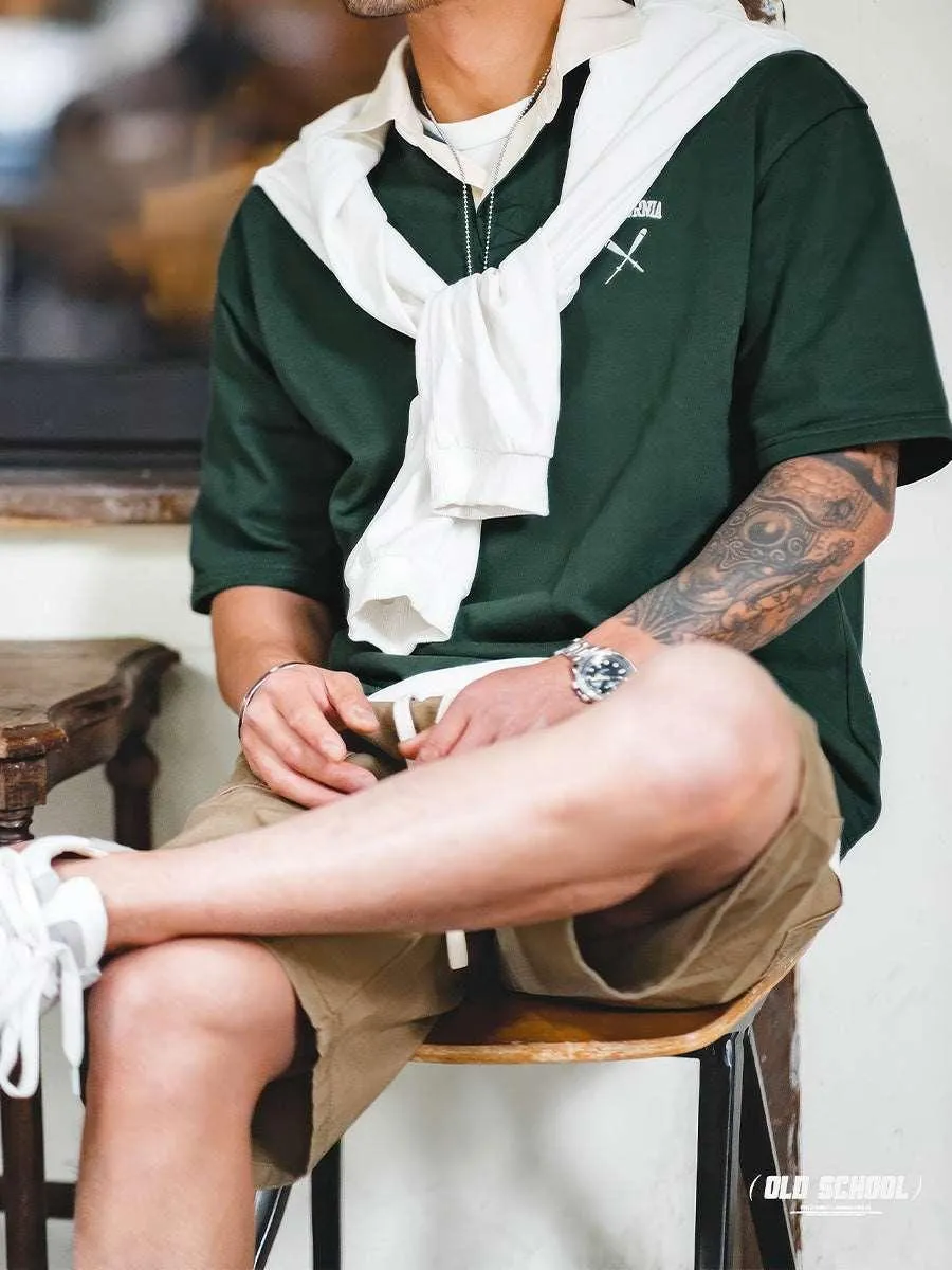 California Baseball Polo Shirt