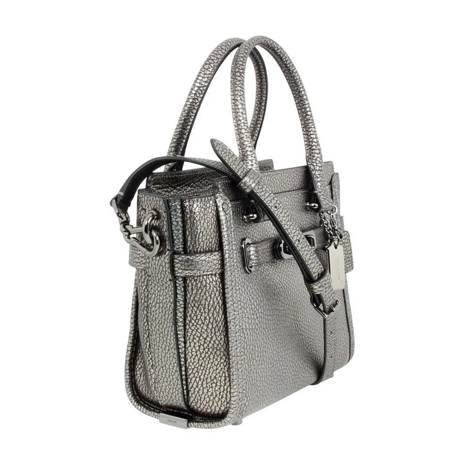 COACH SWAGGER 21 CARRYALL IN PEBBLE LEATHER