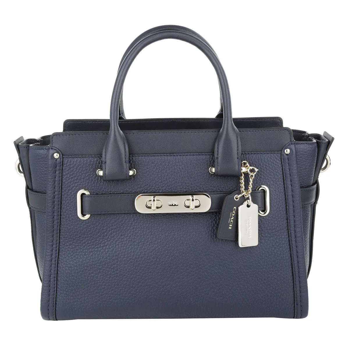 COACH SWAGGER 27 IN PEBBLE LEATHER