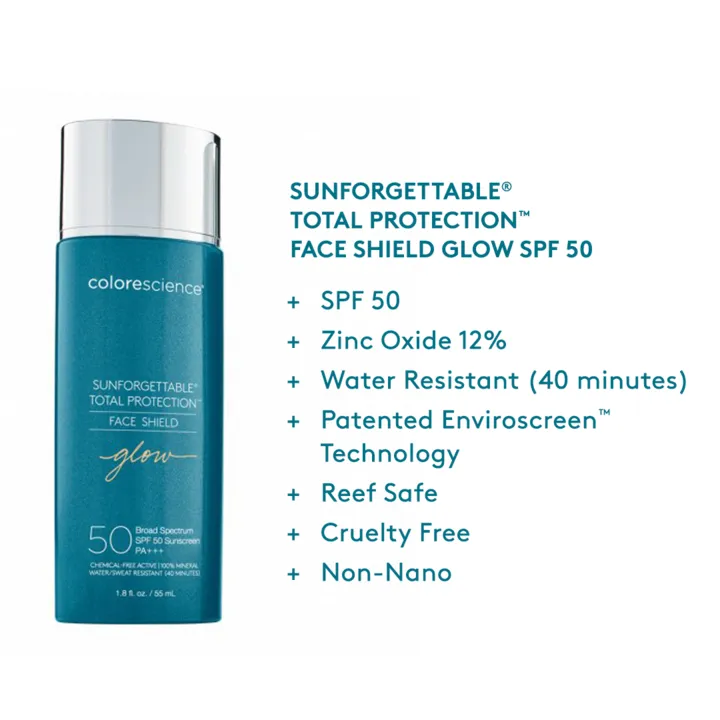 Colorescience Sunforgettable Total Protection Face Shield Glow SPF 50