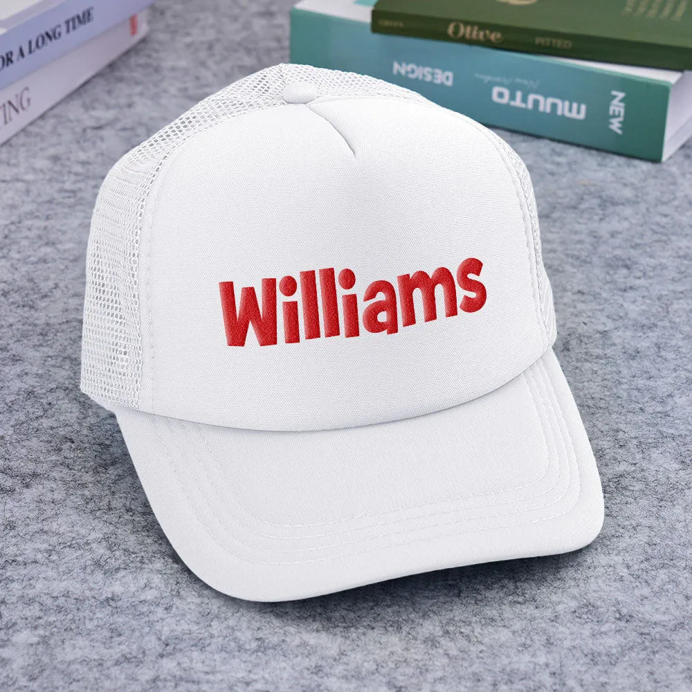 Custom Puff Print Trucker Hat Personalized Temperature-sensitive Foam Trucker Caps