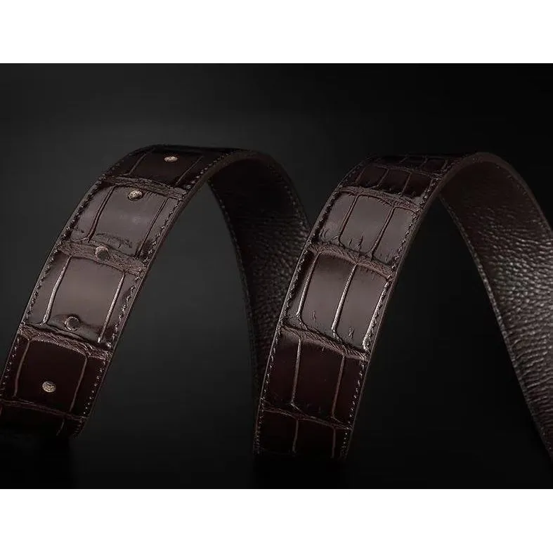 GatorLuxe Geometric Pattern Business Belt