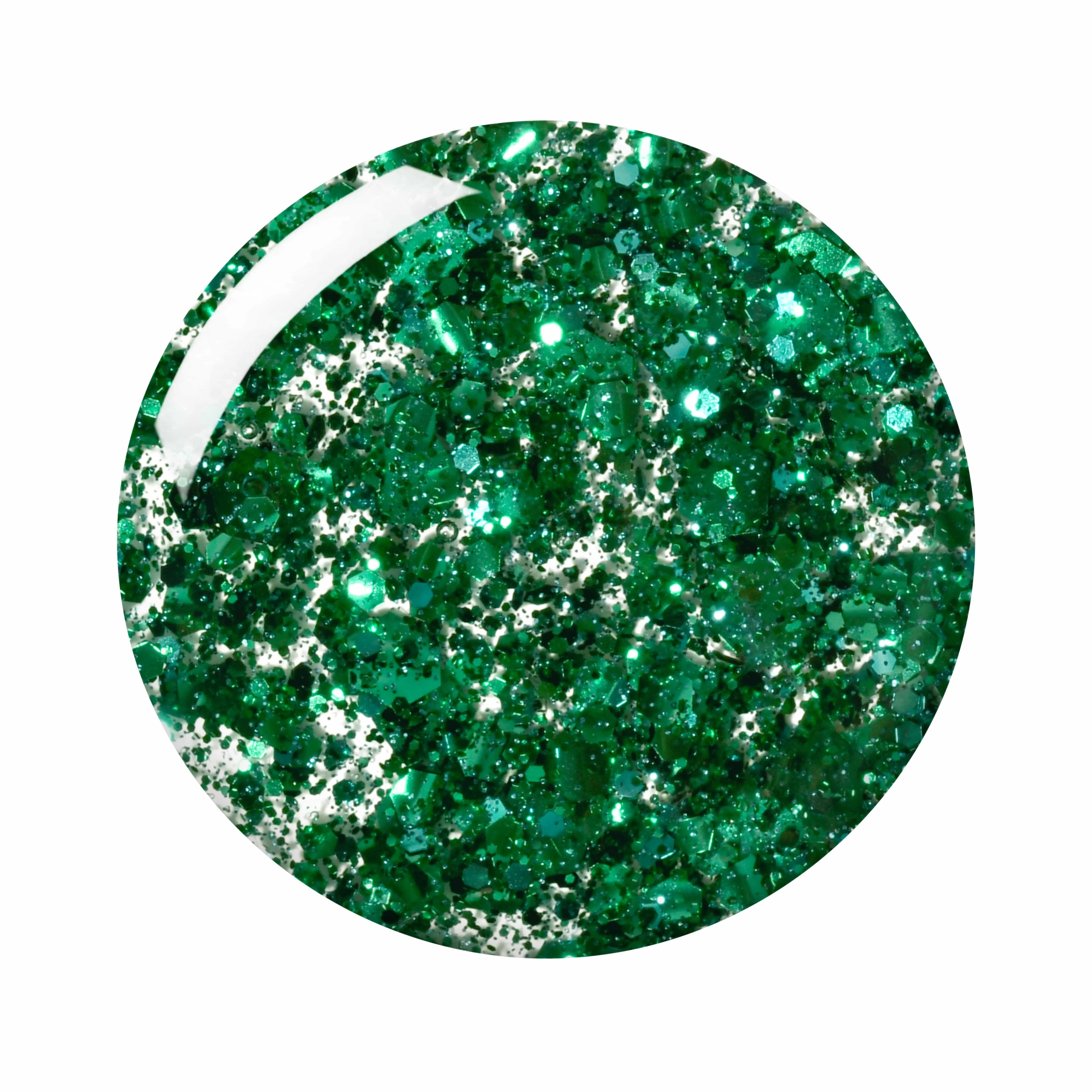 Glitter Effect Nail Paint | Good Time Green