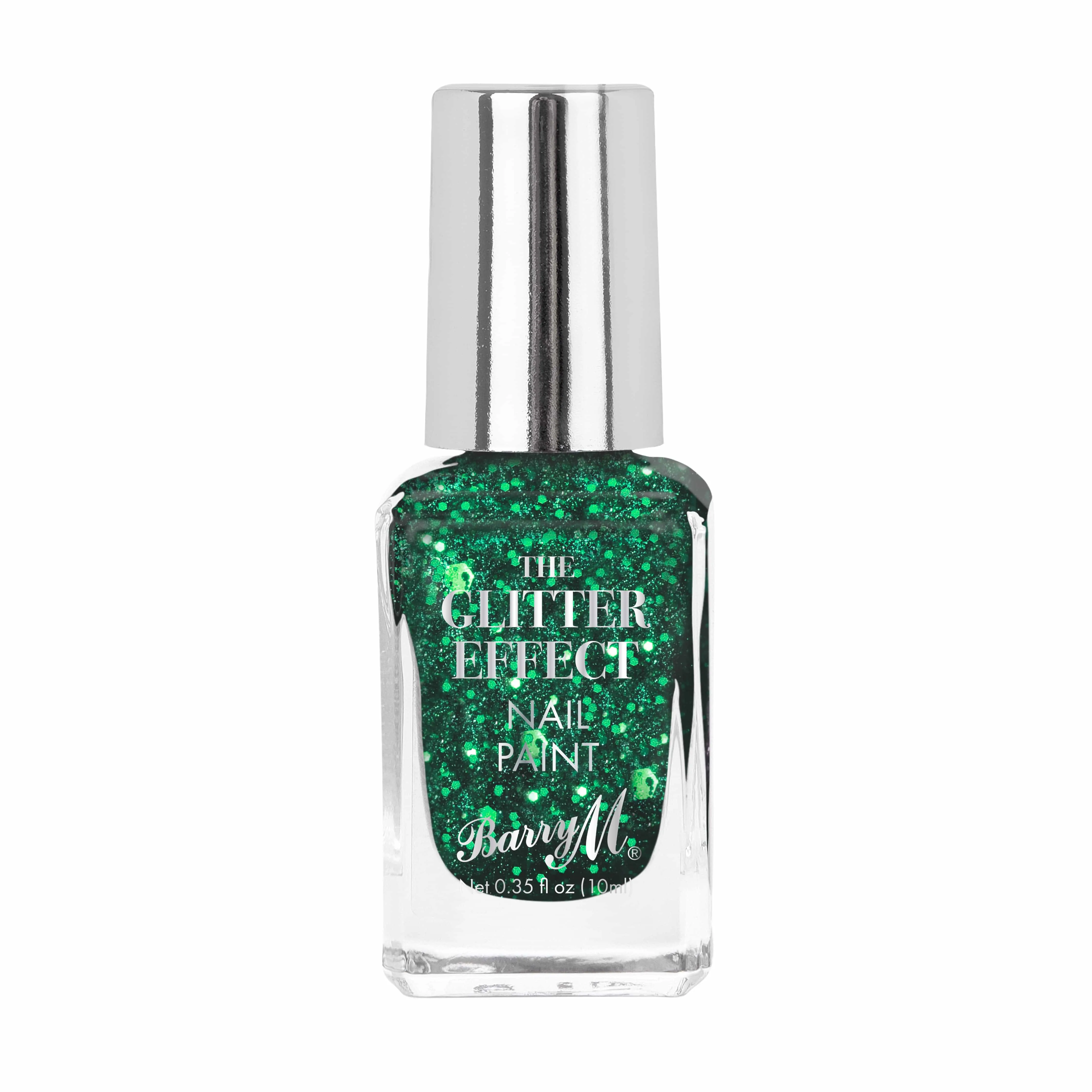 Glitter Effect Nail Paint | Good Time Green