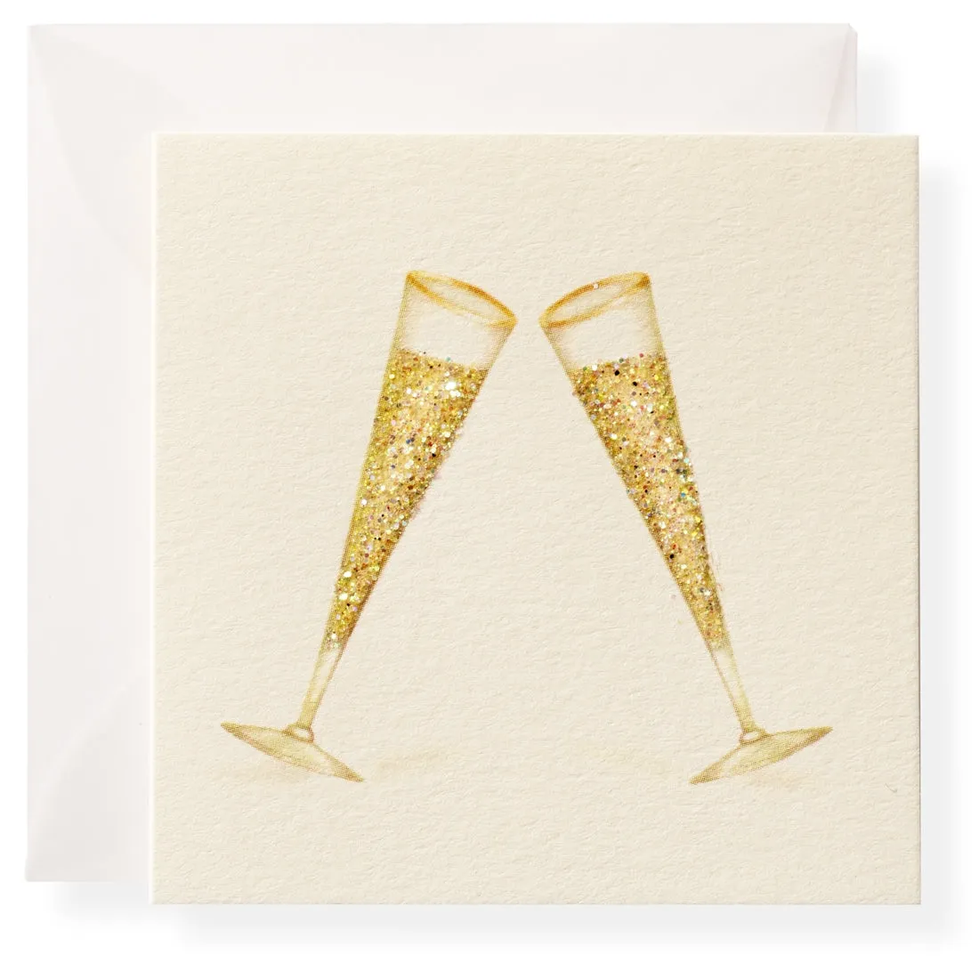 Hand-Glittered Enclosure Cards