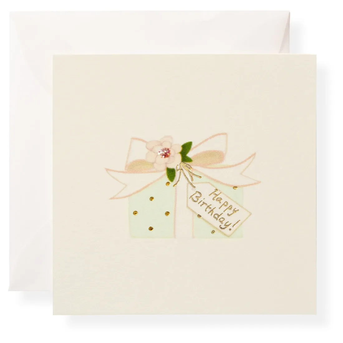 Hand-Glittered Enclosure Cards