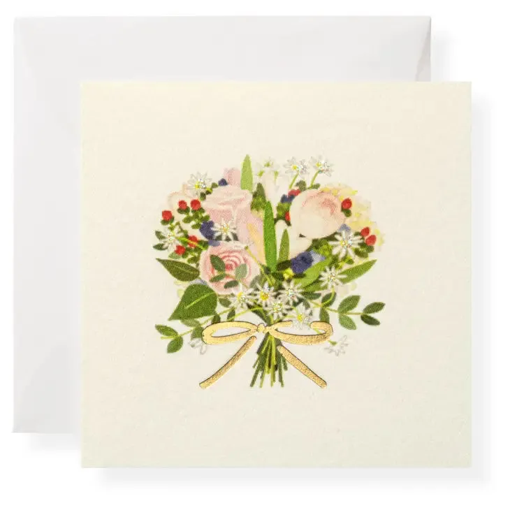 Hand-Glittered Enclosure Cards