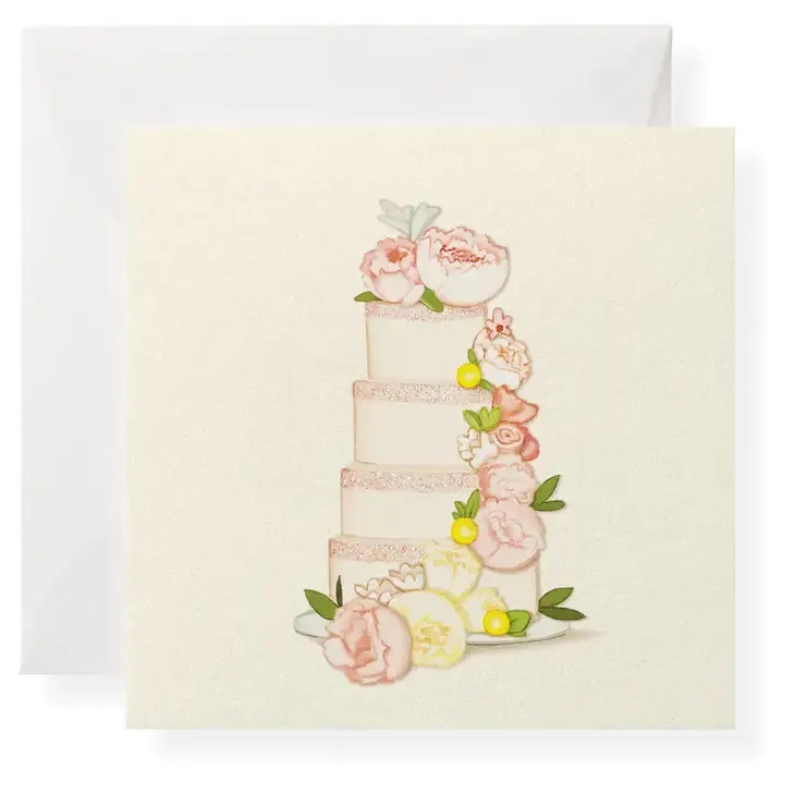 Hand-Glittered Enclosure Cards