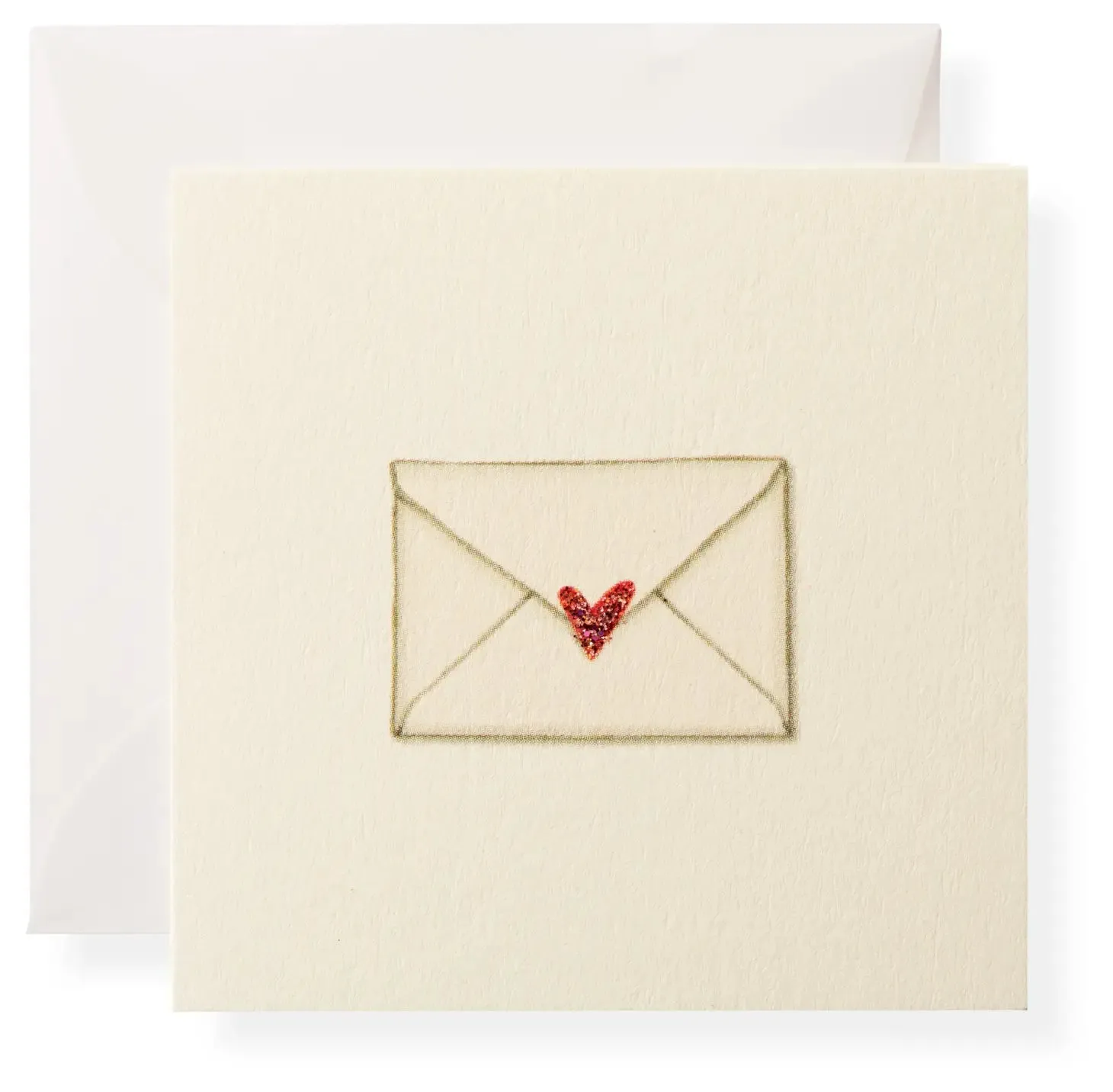 Hand-Glittered Enclosure Cards