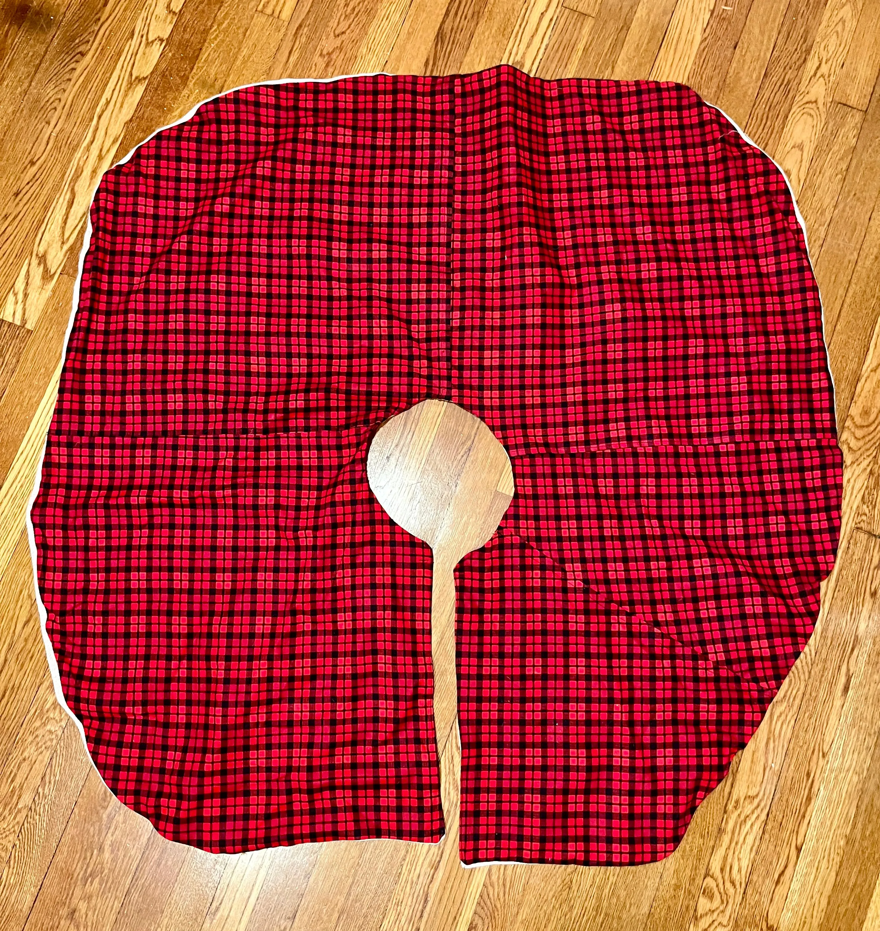 Handmade Christmas Tree Skirts by Bridget
