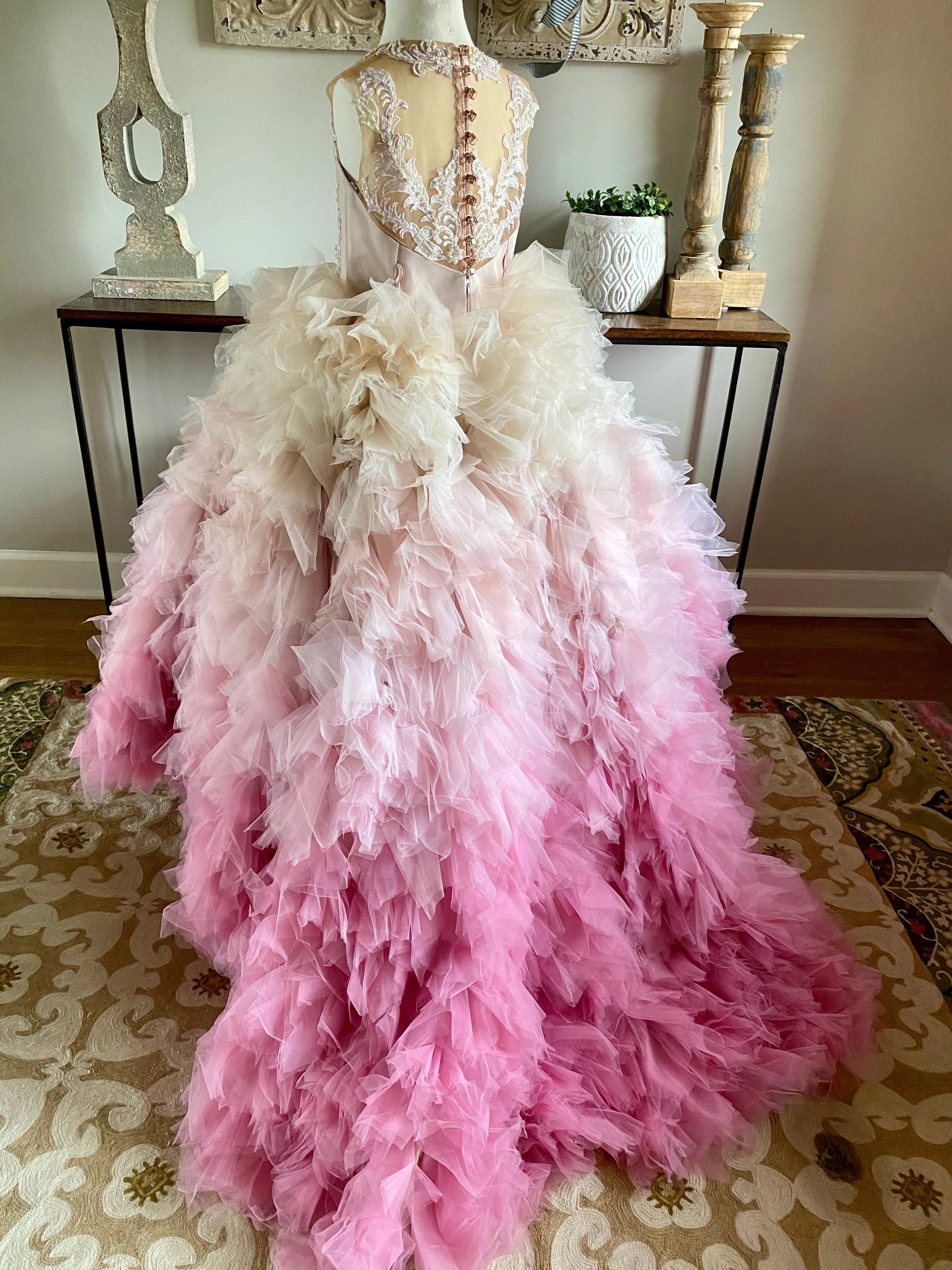 Let them eat cake! (pink dress)