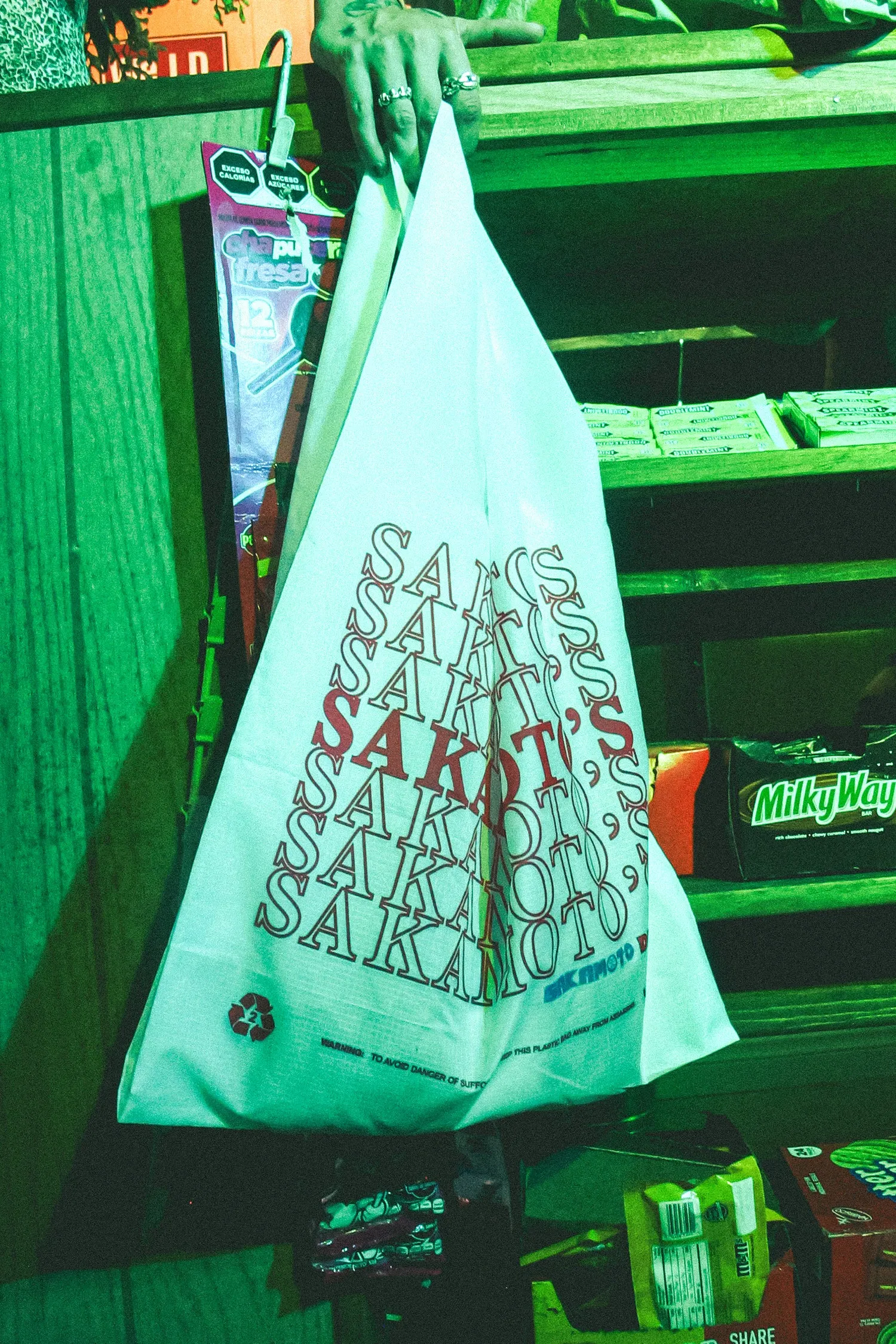 Sakamoto Days Sakamoto's Packable Tote - White