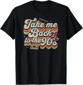 Takes Me Back to the 90s Retro Vintage Halloween Costume 90s T-Shirt