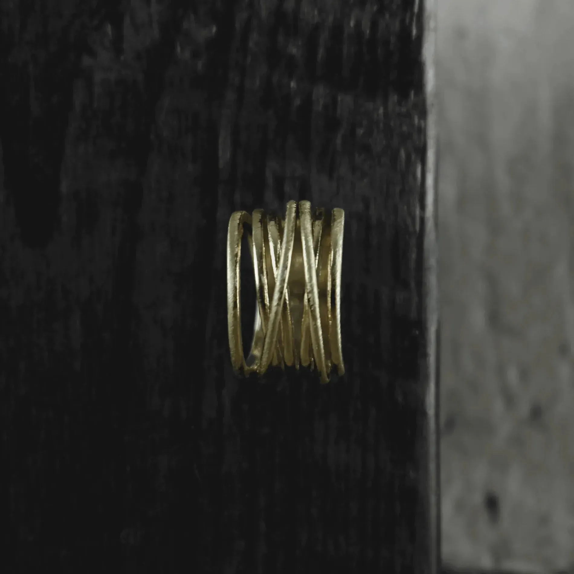Tara Wrap It Ring Gold Plating