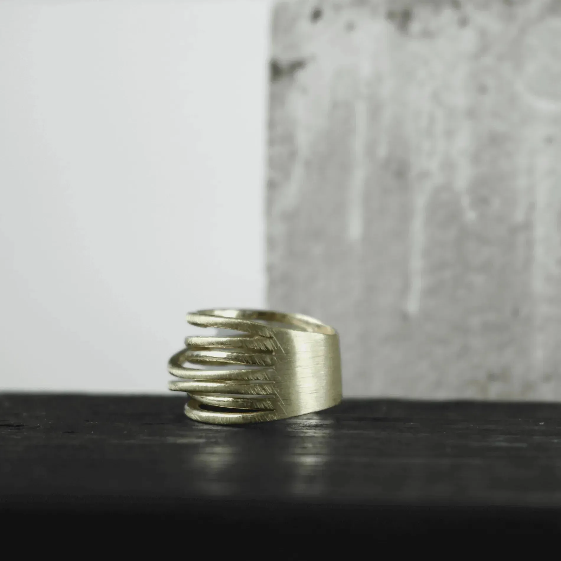 Tara Wrap It Ring Gold Plating