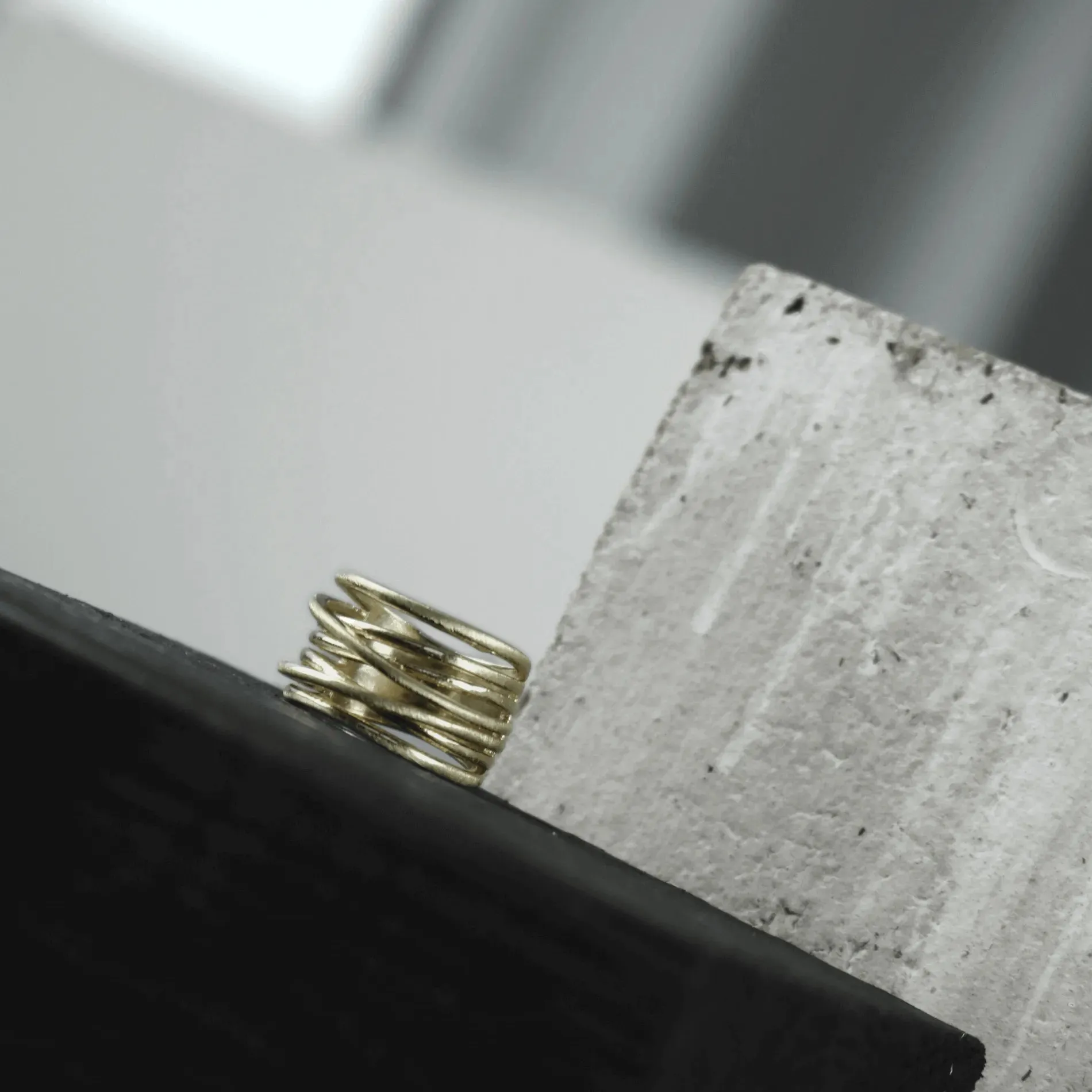 Tara Wrap It Ring Gold Plating