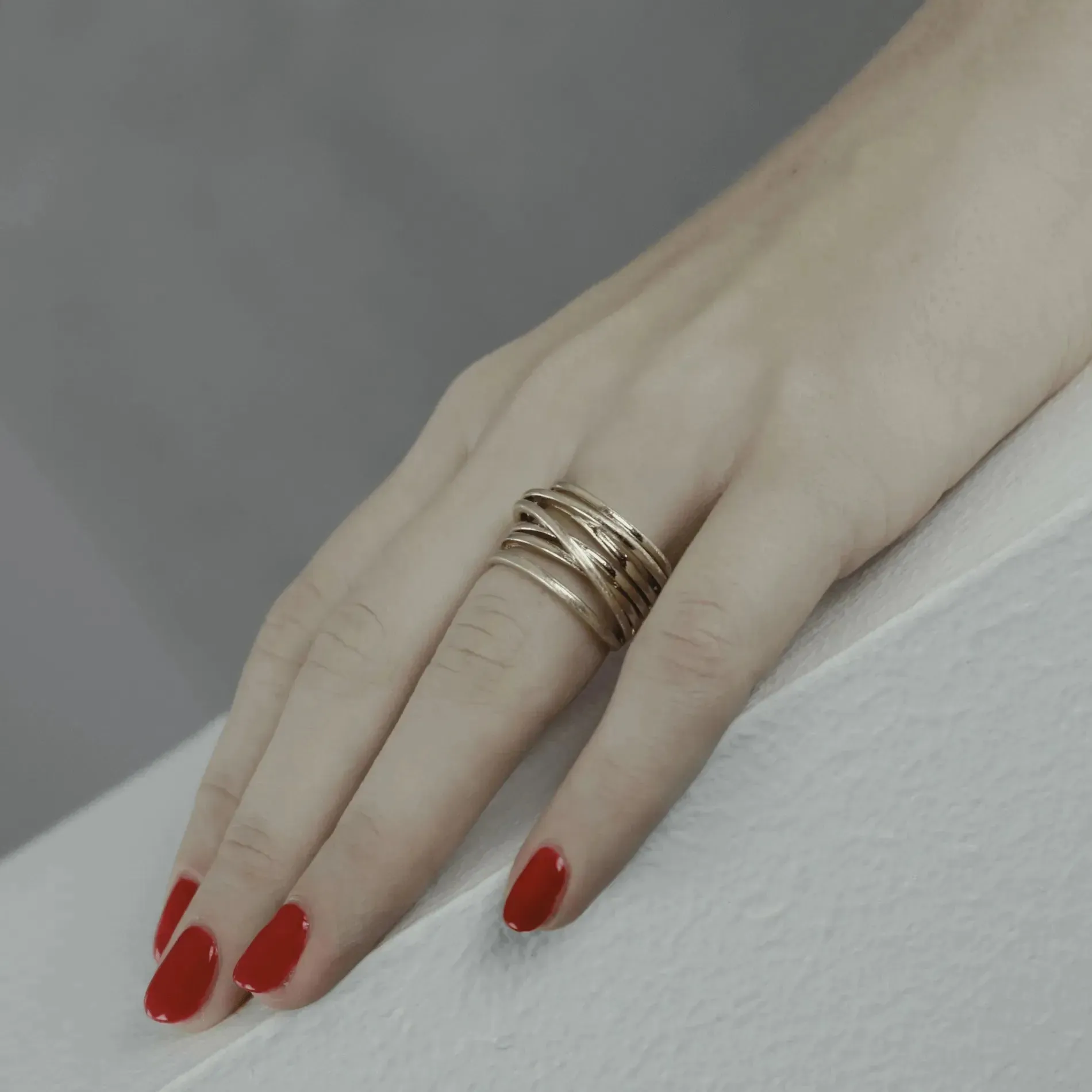 Tara Wrap It Ring Gold Plating