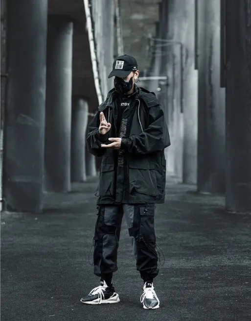 Techwear Japanese Windbreaker