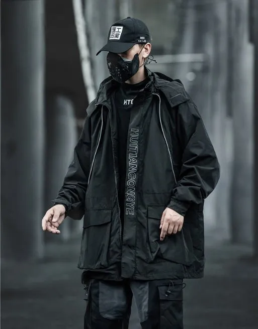 Techwear Japanese Windbreaker