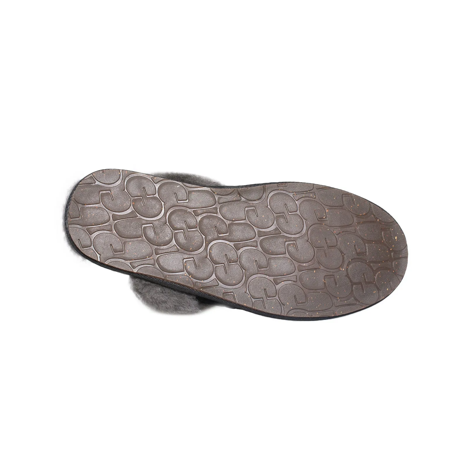 UGG Scuffette II Black / Grey Slippers