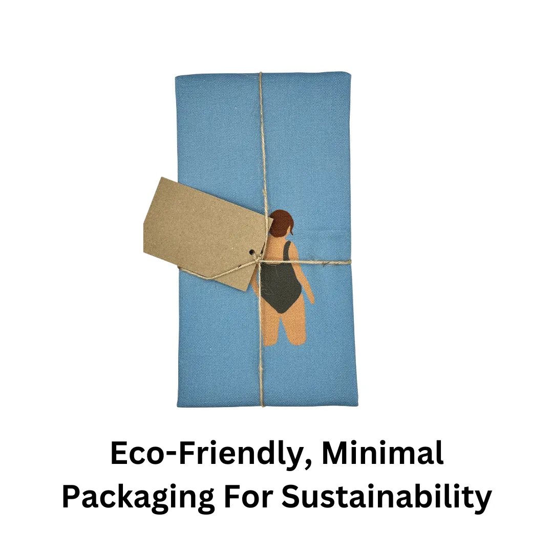 WILD FRIENDS WILD SWIMMING TEA TOWEL