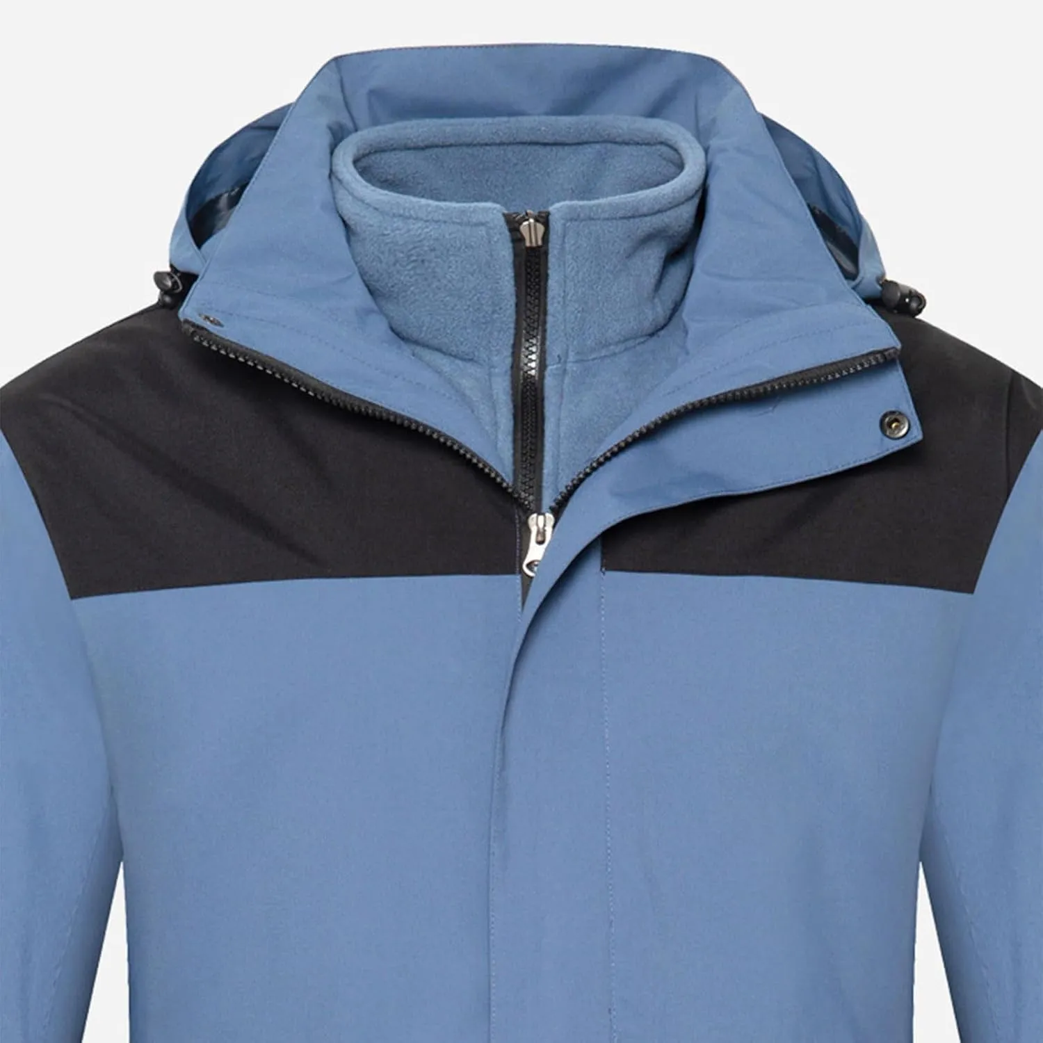 Women's 3 In 1 Winter Coat Waterproof Jacket with Removable Lining Women Warm Mountain Windbreaker Hooded Jacket