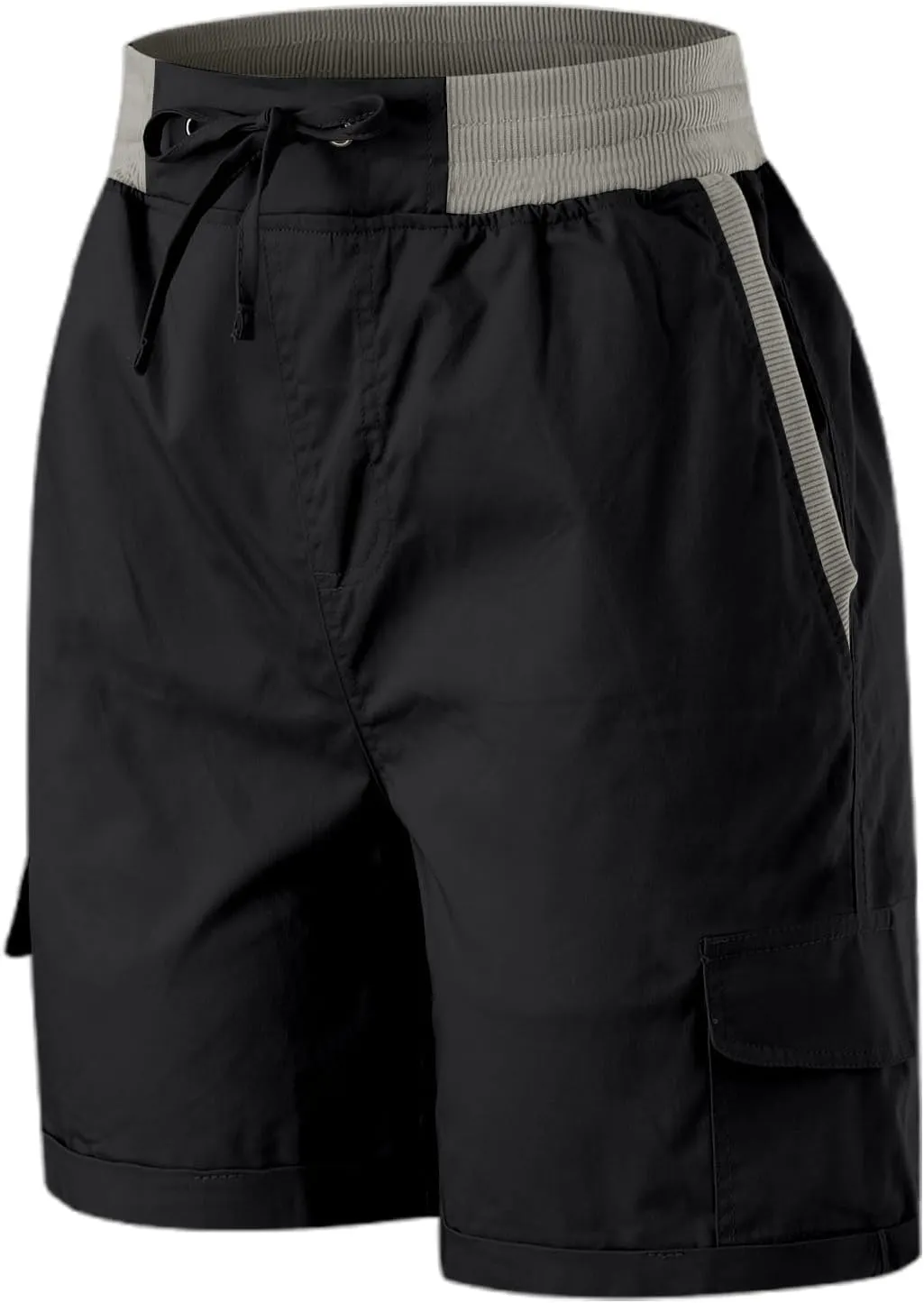 Womens Cargo Short Casual Summer Elastic Hiking Short 2025 Trendy High Rise with Pocket Solid Loose Outfit Lightweight